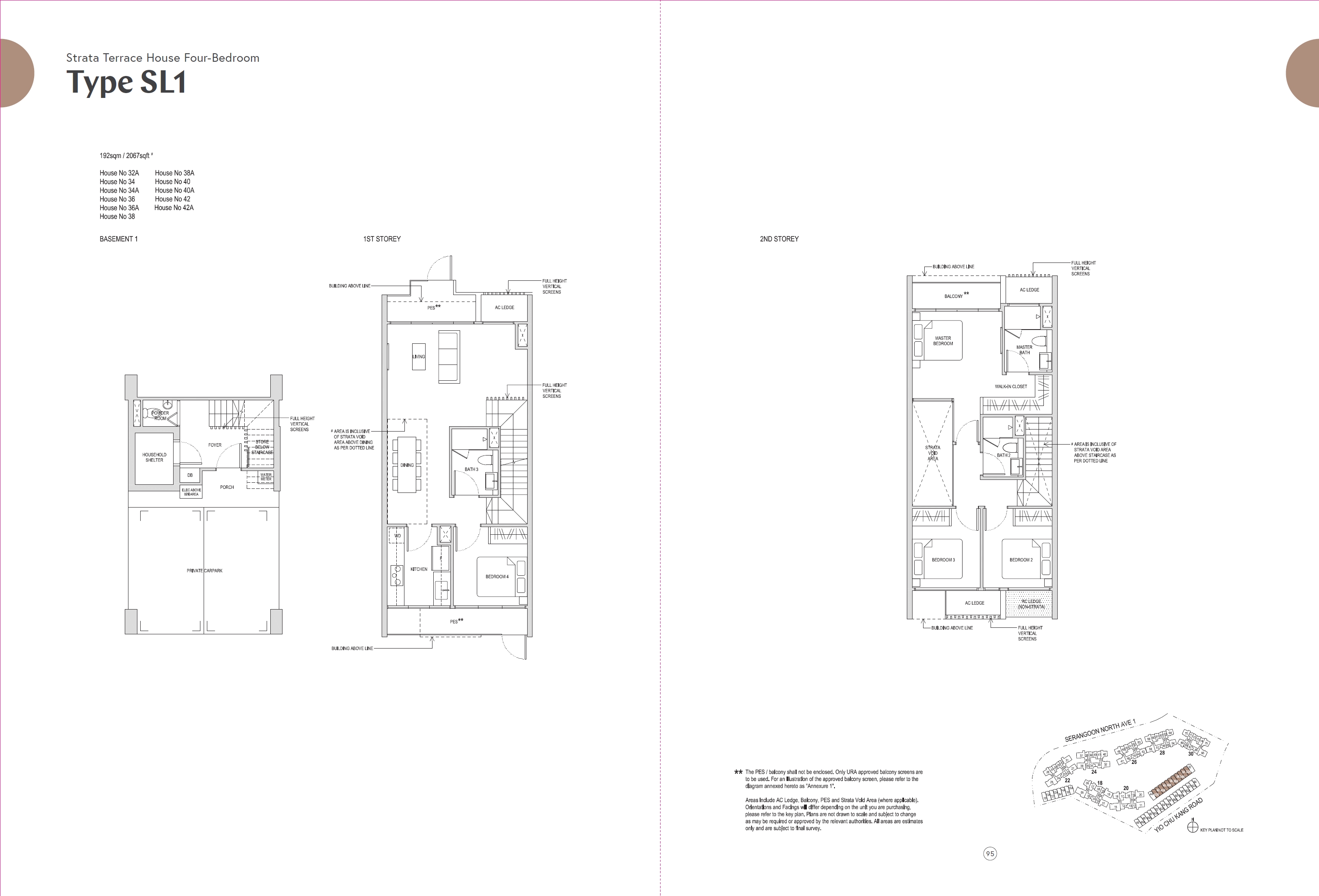 Affinity At Serangoon 1 Bedroom Floor Plan 46